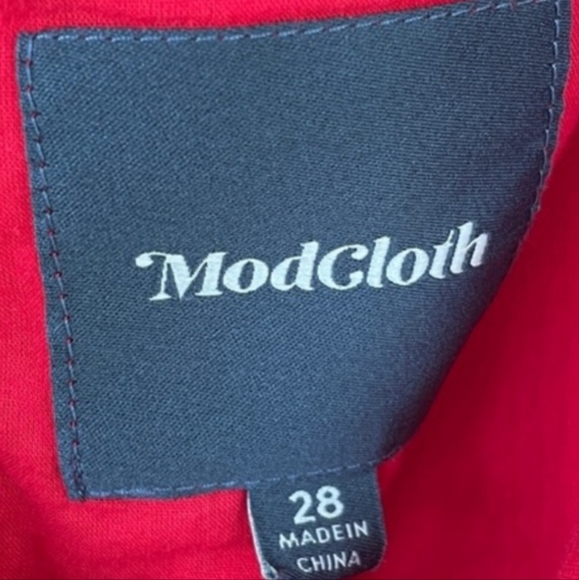 (NWOT) Modcloth - confirmed A-line dress [IT HAS POCKETS] - Picture 8 of 9